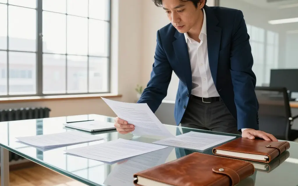 مشاور کسبوکار در حال تحلیل استراتژی